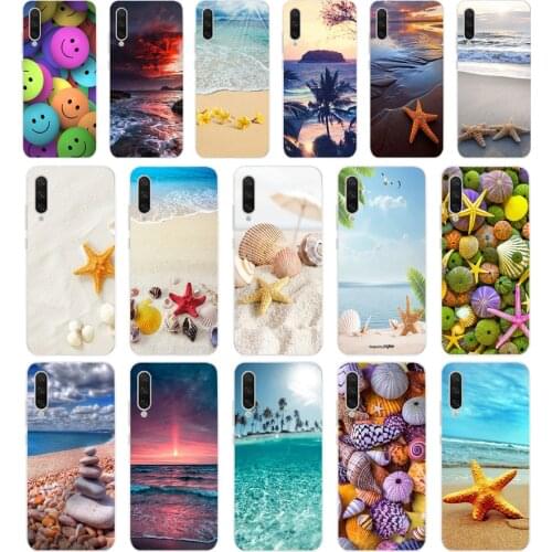 314FG A yellow sea star by the sea Soft Silicone Tpu Cover phone Case for xiaomi redmi 9 9A Note 9 9s Pro MI 9 9T SE Lite