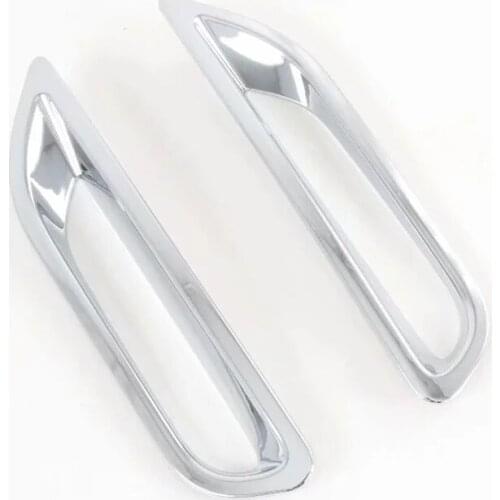 For Mitsubishi ASX 2020 2021 ABS Chrome Car Rear Fog Trim Taillight Lamp Fog Light Cover Decoration Car-Styling Accessories 2pcs