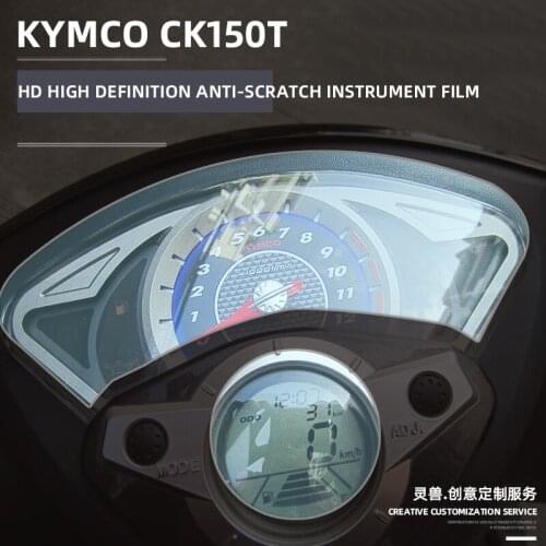 Meter Film Modification Scooter Meter Hd Scratch-resistant Sticker Dashboard Screen Protector Film for Kymco Ck150t-3
