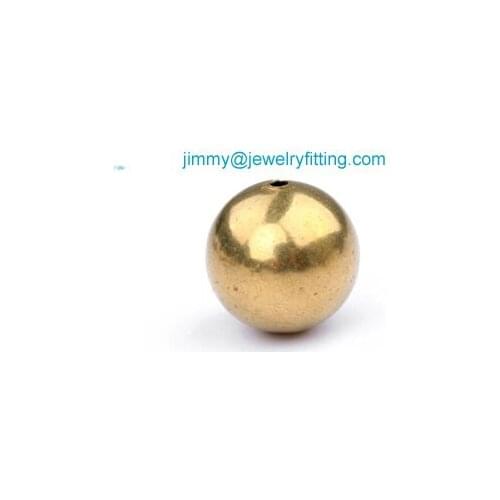 2016 new brass beads wholesale jewelry findings metal beads jewelry accessories metal beads rosario size 20*2mm