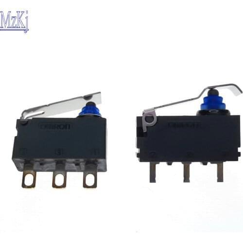 2PCS/LOT HOT New OMRON Car Door Lock Micro Switch IP67 Waterproof Touch With Metal Handle D2HW For VW Jett