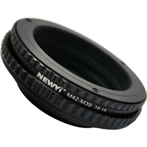 M42-M39 10mm-15mm Adjustable Focusing Lens Mount Adapter, Professional Accessories