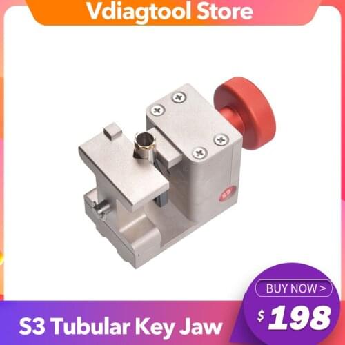 S3 Tubular Key Fixture Clamp Jaw For Alpha Automatic Key Cutting Machine