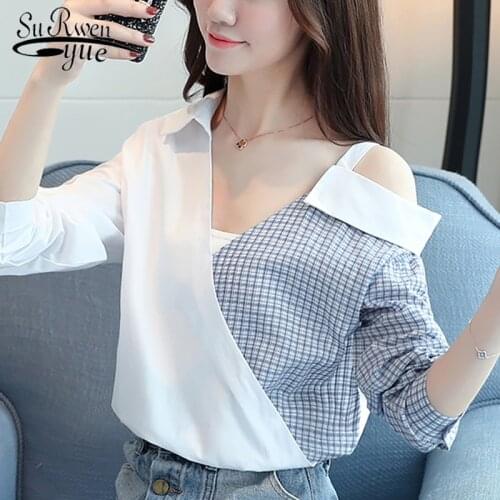 SURWENYUE Women's Plaid Shirts
