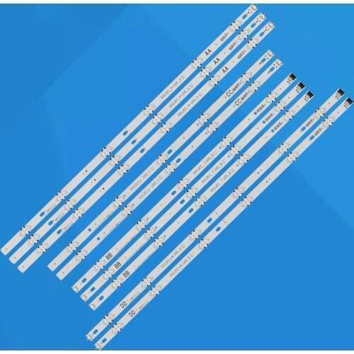 10pcs LED backlight strip for LG 60inch 60UJ63 60UJ63_UHD_A 60UJ6300-UA 60UJ6050-UA 60UJ634V 60UJ6500 NC600DGE-AAFX3 AAFXC