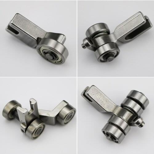 2021 Real Time-limited Embroidery Wheel Machine Parts Template Presser Foot 4 Round Steel Pitting Beak