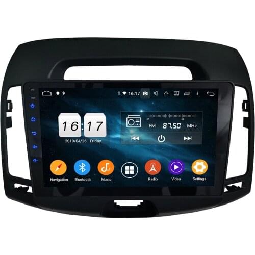 4gb+128gb PX6 9" Android 10 Car DVD Player for Hyundai Elantra 2008 2009 2010 DSP Radio GPS Bluetooth 5.0 WIFI Easy Connect