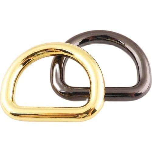6PCS D Ring 25mm Metal Ring Metal Clasp Belt Buckle Leather hardware hook Package accessories Webbing DIY Handmade