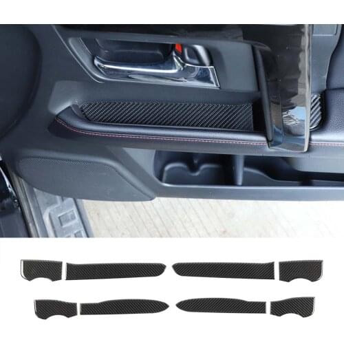 8Pcs/set Car Door Storage Holder Pad Stickers For Toyota 4Runner 2010 Up Interior Car Styling Accessories