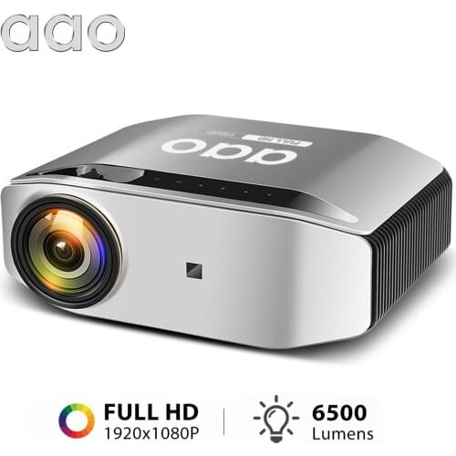 AAO YG620 Full HD Projector 1080P Proyector 150 inch Screen 3D Video YG621 Wireless WiFi Airplay Beamer Home Theater Projector