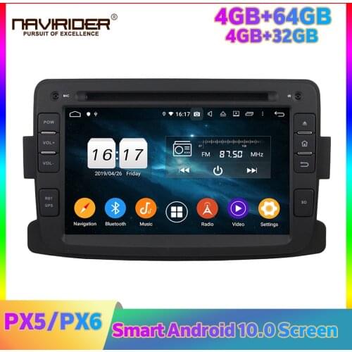 PX5 PX6 For RENAULT Duster 2012 Car Radio Stereo Android Player Carplay Head Unit Multimedia Recorder GPS Navigation Autoradio