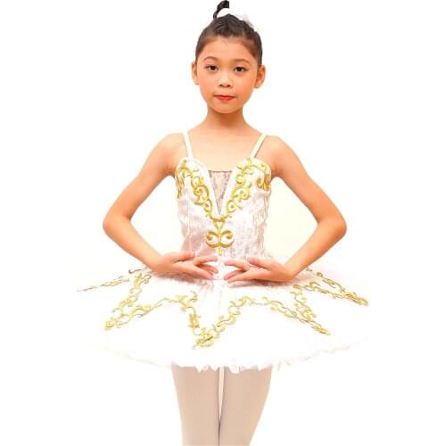 White Swan Lake Professional Ballet Dress For Ballerina Ballet Tutu Skirts Figure Skating Performance Dress