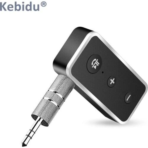 Bluetooth 5.0 Audio Receiver Stereo Music Wireless Receiver Aux 3.5mm Jack Bluetooth Adapter Handsfree Call For Speaker Car
