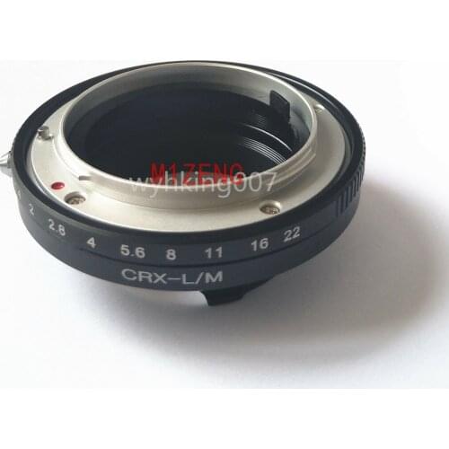 CRX-L/M Adapter ring for Contarex CRX Mount lens to Leica M L/M M9 M8 M7 M6 M5 camera TECHART LM-EA7