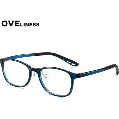 Kid‘s TR90 Anti Blue Light Glasses for boy girl Goggles Eyewear Eyeglasses Vintage Spectacles Antiblue Gaming Computer Glasses