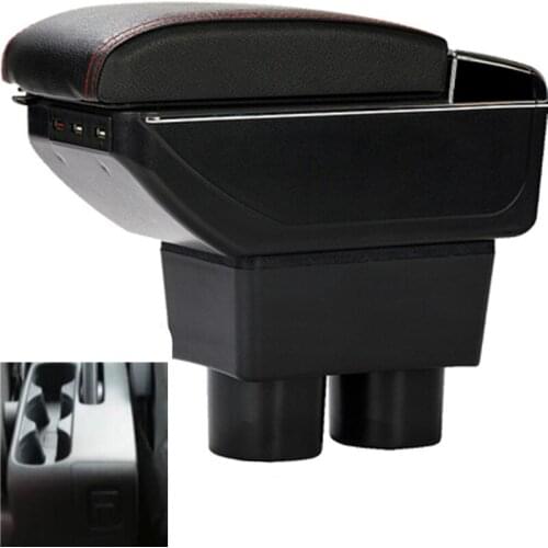 For TOYOTA RUSH ARMREST armrest box USB Charging heighten Double layer central Store content cup holder ashtray accessories