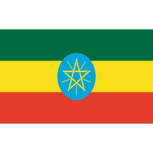 Ethiopia Flag Yehoy hanging 90*150cm For Decoration