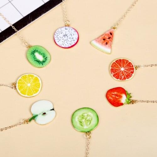 2pc Kawaii Kiwi Oranges Fruit Bookmark Decor DIY Accessories Book Mark Page Folder Student Office School Supplies Stationery