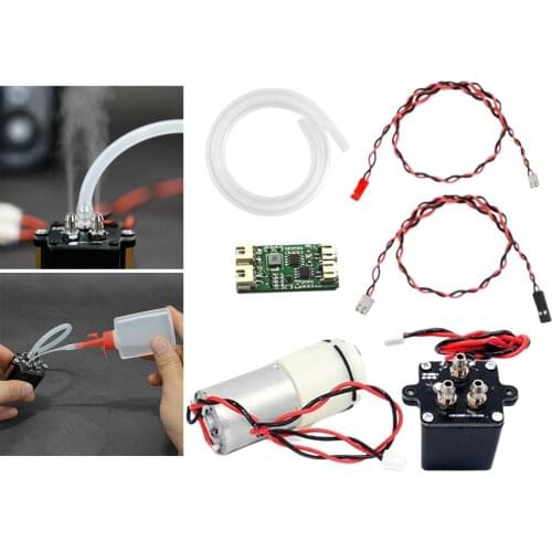 Metal Smoke Generator Smulation for -4 1/10 RC Climbing Car Accessories