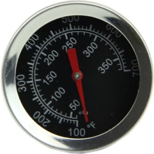 Stainless Steel Oven Cooking Milk BBQ Meat Food Thermometer Gauge 400°C Dropship