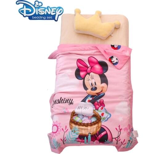 New Fashion Home Textile Minnie mouse Thin Summer Quilt Blankets Cartoon Comforter Bed Cover Quilting Suitable for Adults Kids