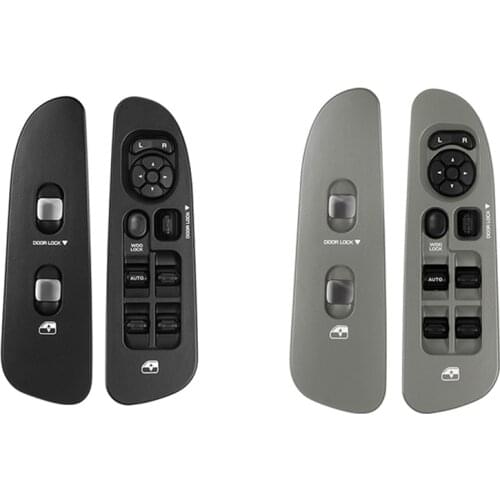 Master Power Window Switch and Bezel, Driver Passenger Window Switch Bezel for 2002-2010 Dodge Ram 1500/2500/3500