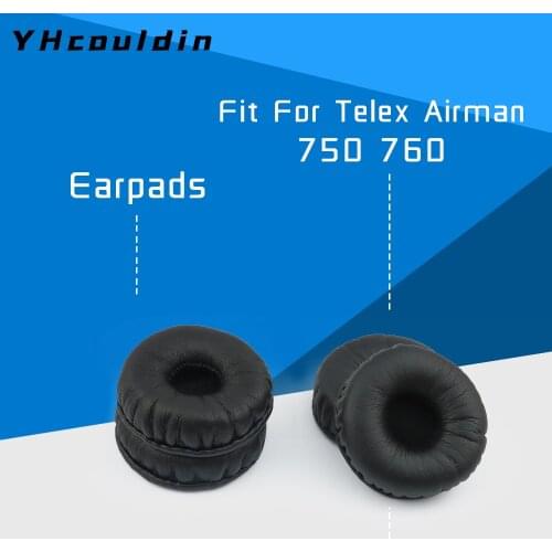 Replacement Earpads Ear Pad For Telex Airman 750 760 Headphone Accessaries