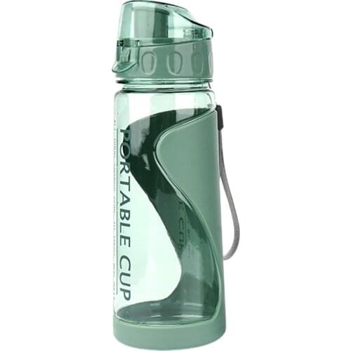 Sports Water Bottles Gym Leak-proof Drop-proof Portable Shaker Mug Outdoor Travel Kettle Plastic Drink Water Bottle BPA Free