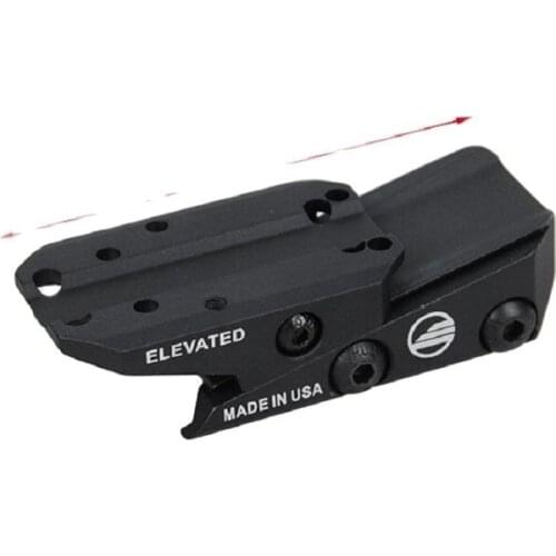 Tactical CNC Aluminum Adjustable T1 RMR Mount Hunting Red Dot Sight Mountfit 22mm Picatinny Rail