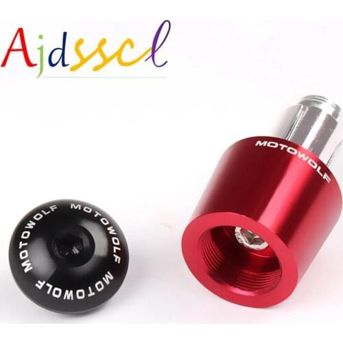Universal Motorcycle handlebar plug Modification universal non-slip handle plug Anti-fall aluminum alloy accessories