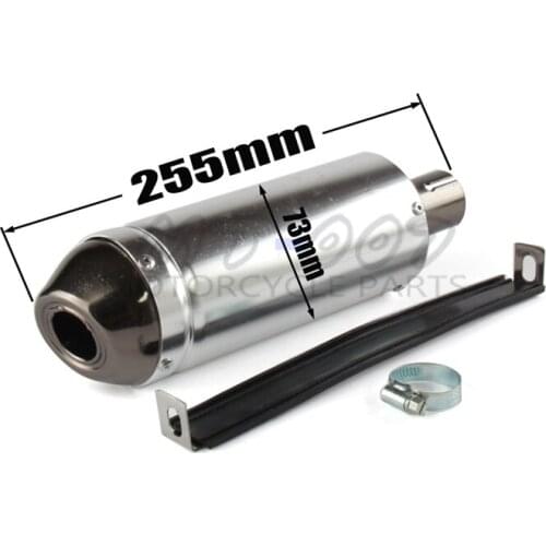 28mm Universal Motorcycle Pit Dirt Bike Exhaust Muffler Pipe 50cc 110cc 125cc ATV Kayo BSE