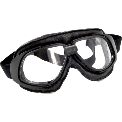 Bjmoto for harley Retro Vintage Pilot Goggle Motorcycle Motorcross offroad bike Driving Scooter eyewear goggles glasses