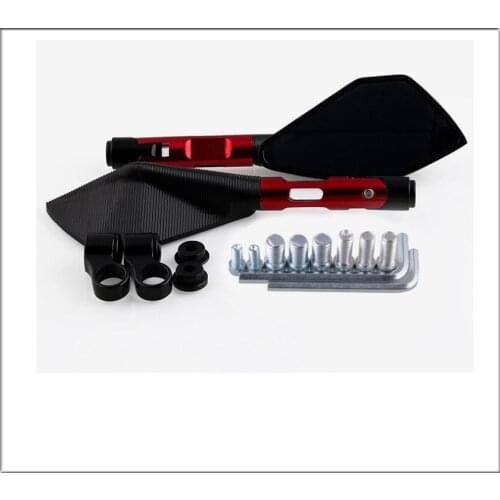 Refitting the motorcycle rear-view mirror triangle CNC reflector for Kawasaki ZZR600 Z900 Z650 VERSYS 1000 VULCAN S 650cc Z750