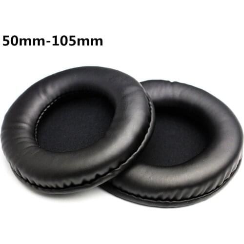 General 50mm 60mm 70mm 80mm-105mm Soft Foam Ear Pads Cushions for Headphones high quality A10.5