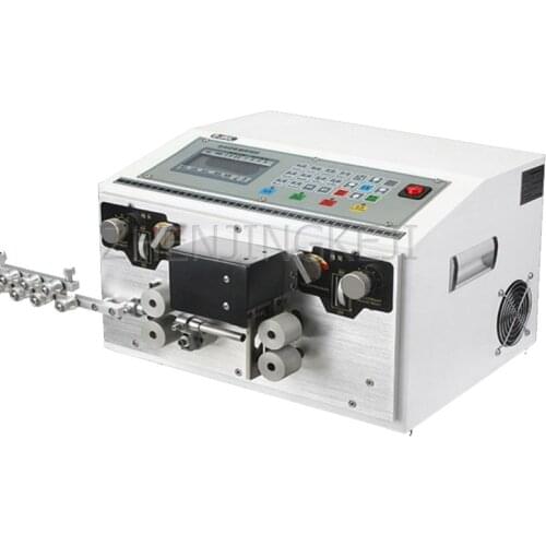 Automatic Multi-function Computer Wire And Cable Thin line Cutting Machine Threading Machine Cutting Wire Stripping Machine 220V