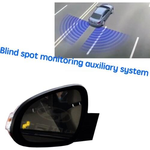 Car BSD BSM BSA Blind Area Spot Warning Drive Mirror Rear Radar Detection System For Hyundai Elantra Celesta Avante 2008~2010