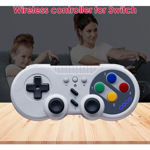 Wireless Game Controller for Nintendo Switch Gamepad for Windows PC Dual Motor Vibration Turbo Function