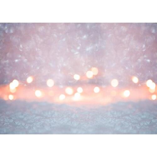 Glitter Flare Bokeh Photo Backdrop Custom Vinyl Background Photography Props for Baby Shower Children Birthday Party Photocall