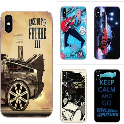 Clever And Cool Back To The Future Soft Bags Cases For Xiaomi Mi note 9 10 mi10 mi9 mi8 pro lite SE Mi A1 A2 A3 CC9 CC9E 9T