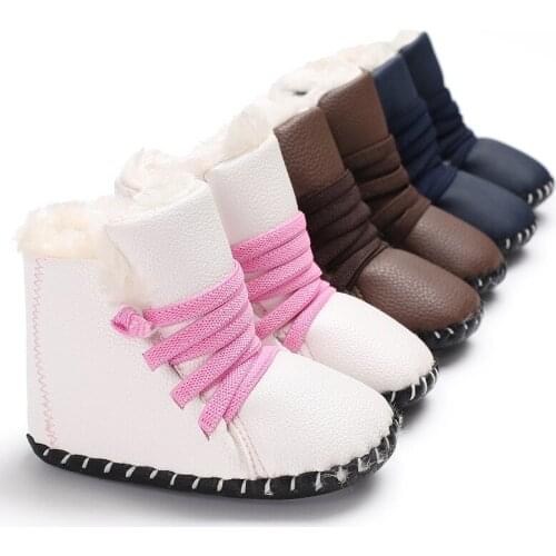 Baby Snow Boots Warm Boots for Babies Winter Non-Slip Toddler Shoes Baby Boots