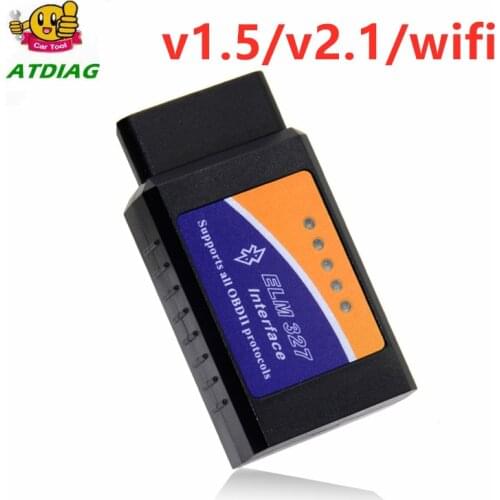 ELM327 V1.5 OBD2 Scanner PIC18F25K80 Bluetooth/wifi ELM327 Car Diagnostic Tool for Android IOS PK Vgate icar 2 OBDII Reader