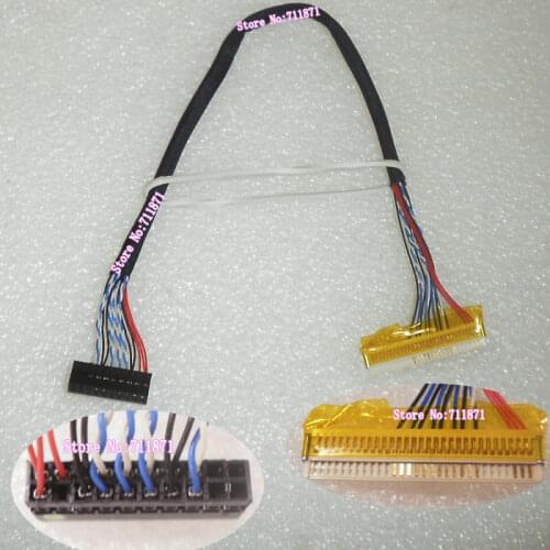 30P to 20Pin FIX D6 LCD Screen Line LVDS 1ch 6Bit 30/20P LCD Screen Cable 30P of 15P to 15Pin FIX Single Six LCD panel line