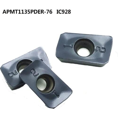10pcs APKT1135PDER APKT1604PDR 76 IC928 original Carbide blade insert Turning tool Milling cutter for Steel and stainless steel