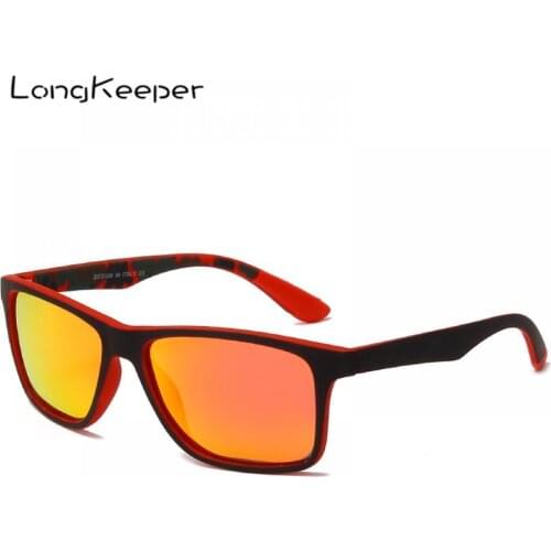 Classic Polarized Sunglasses Men Vintage Square Sun Glasses UV400 Protection Male Black Frame Fishing Driving Eyewear Anti-Glare