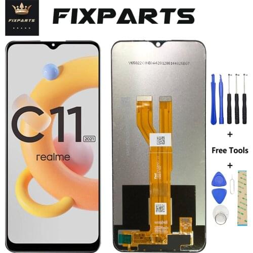 NEW For OPPO C11 2021 LCD Display Touch Screen Digitizer Assembly RMX3231 Mobile Phone Replacement Parts For Realme C11 LCD
