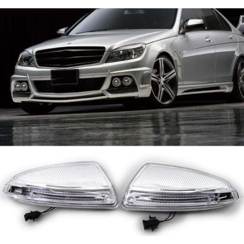 Car Left/Right Rearview Mirror Turn Signal Light for c.class W204 W164 2007-2011 Y98C
