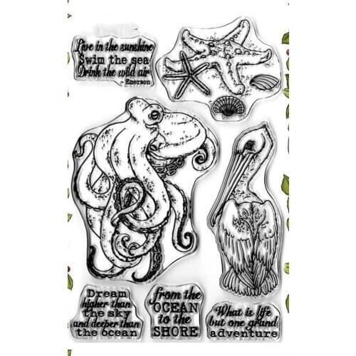 Cartoon Clear Silicone Rubber Stamp for DIY scrapbooking/photo album Decorative craft 0653