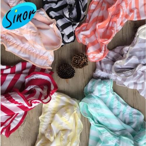 [Bottom Price]L Viscose Fiber Macarons Printing Minimalist Hip Waist Triangular Womens Panties for Long-Term Supply of Foot