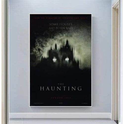V2211 The Haunting (2) Vintage Classic Movie Wall Silk Cloth HD Poster Art Home Decoration Gift