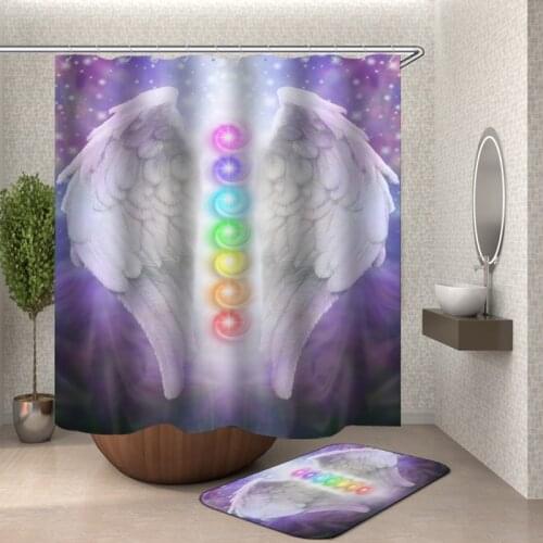 Vintage Rustic Anchor Shower Curtain Folwers Bathroom Shower Curtains Waterproof Polyester Fabric Bathroom Curtain Hooks